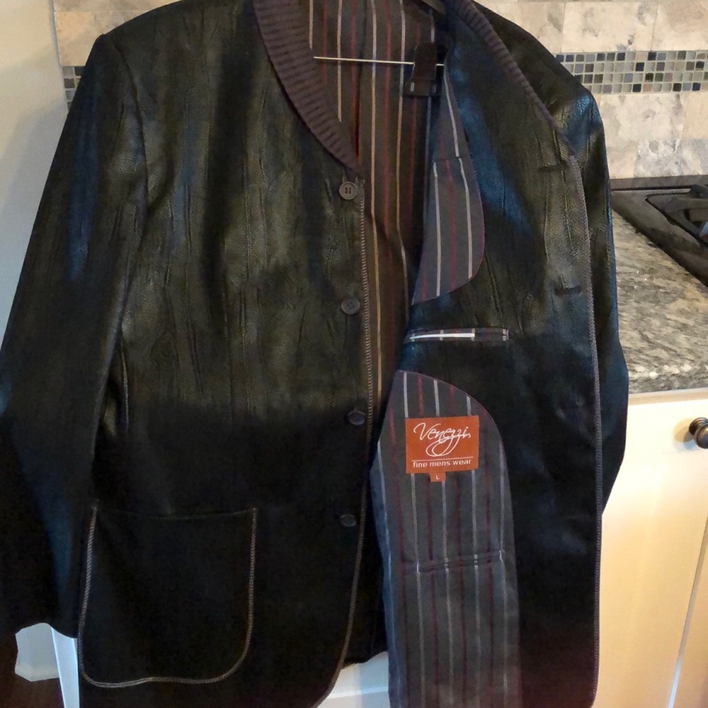 Men’s soft suede jacket